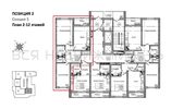 2-комнатная квартира, 65.36кв.м - изображение 2