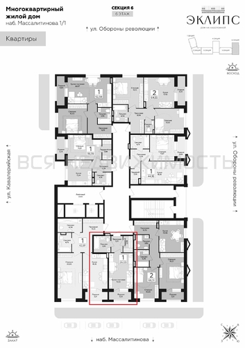 квартира-студия, 29,03кв.м. - изображение 1