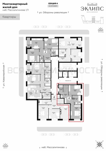 4-комнатная квартира, 120.7кв.м - изображение 3