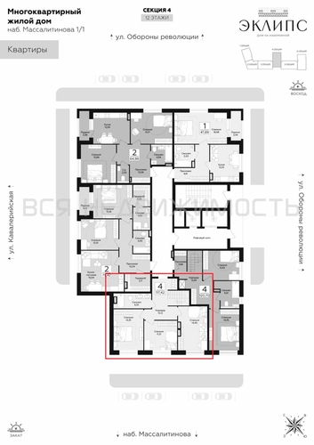 3-комнатная квартира, 117.42кв.м - изображение 3