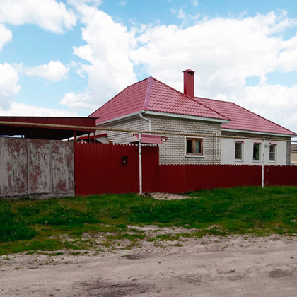 Дом 4к, 1/1 К, Липецкая обл, Хлевенский р-н, Конь-Колодезь с, Нагорная ул, дом 23, 63.8 кв.м - изображение