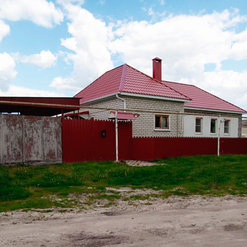 Дом 4к, 1/1 К, Липецкая обл, Хлевенский р-н, Конь-Колодезь с, Нагорная ул, дом 23, 63.8 кв.м - изображение 0