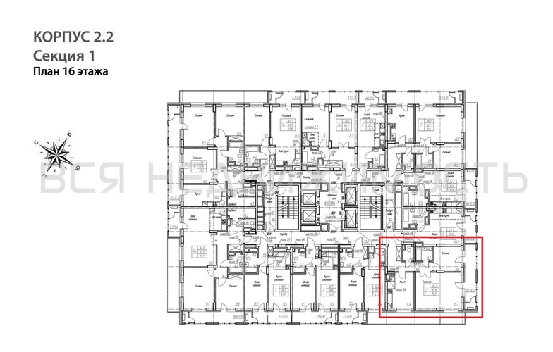 2-комнатная квартира, 70.3кв.м - изображение 1