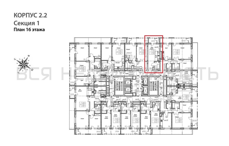 квартира-студия, 26,9кв.м. - изображение 1