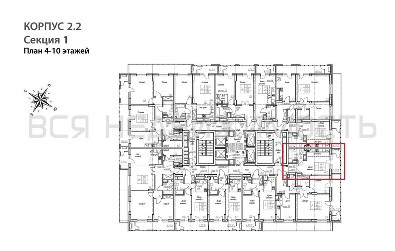 квартира-студия, 31,9кв.м. - изображение 1