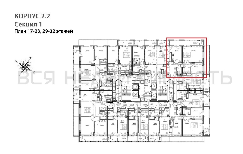 2-комнатная квартира, 69.8кв.м - изображение 1