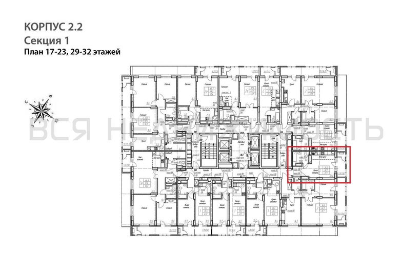 квартира-студия, 31,9кв.м. - изображение 1