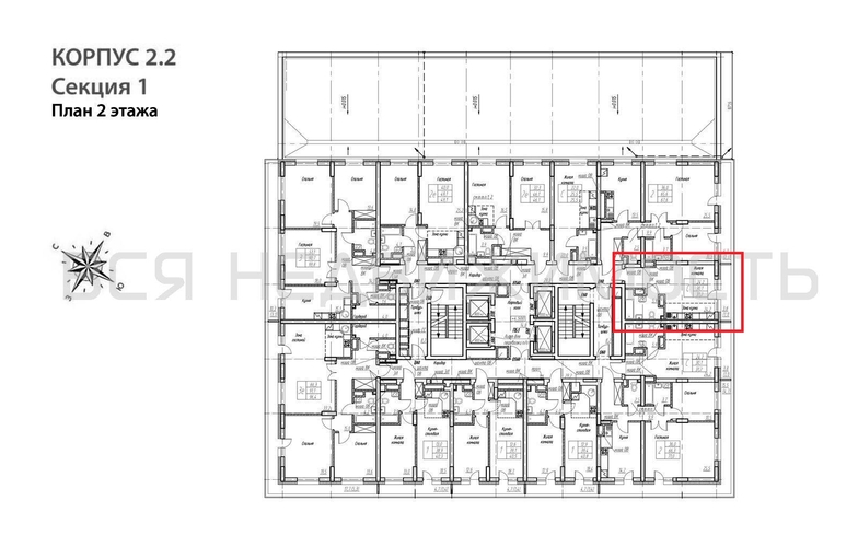 квартира-студия, 31,2кв.м. - изображение 1