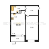 1-комнатная квартира, 60.8кв.м - изображение 1