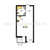 квартира-студия, 36,3кв.м. - изображение 1