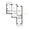 3-комнатная квартира, 85.7кв.м - изображение 1 3-комнатная квартира, 85.7кв.м - изображение 1