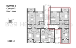 2-комнатная квартира, 85.35кв.м - изображение 2