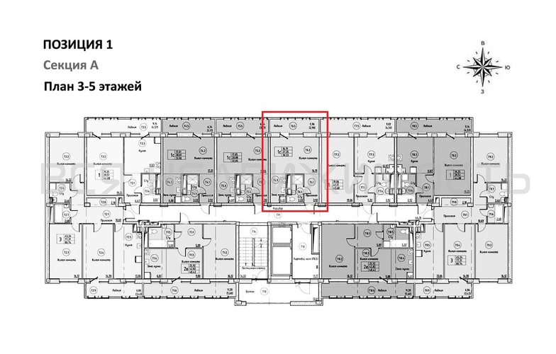 квартира-студия, 27,35кв.м. - изображение 1