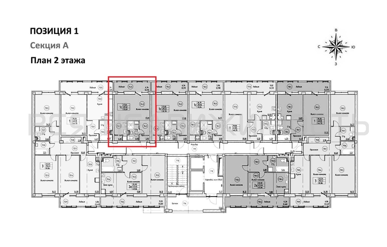квартира-студия, 29,52кв.м. - изображение 1