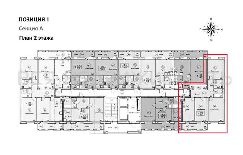 3-комнатная квартира, 81.86кв.м - изображение 1