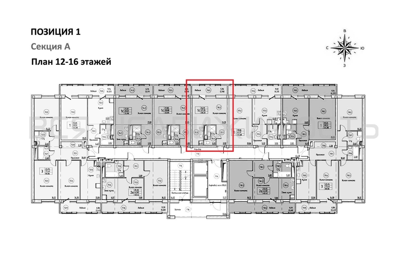 квартира-студия, 27,35кв.м. - изображение 1