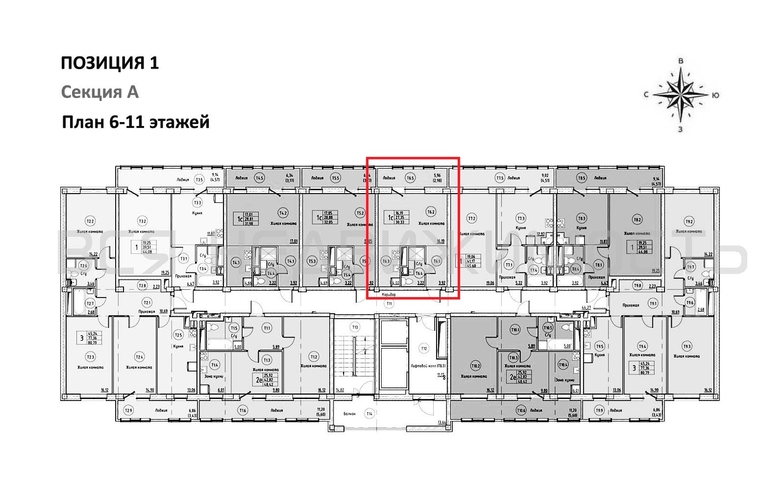 квартира-студия, 27,35кв.м. - изображение 1