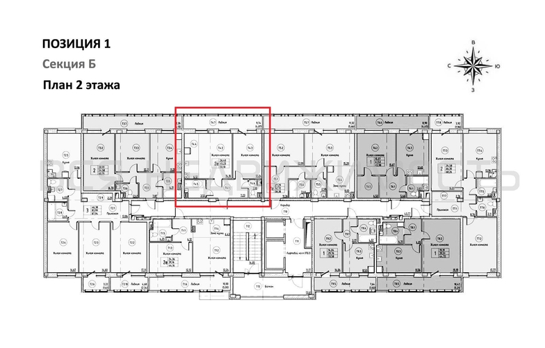 1-комнатная квартира, 50.1кв.м - изображение 1