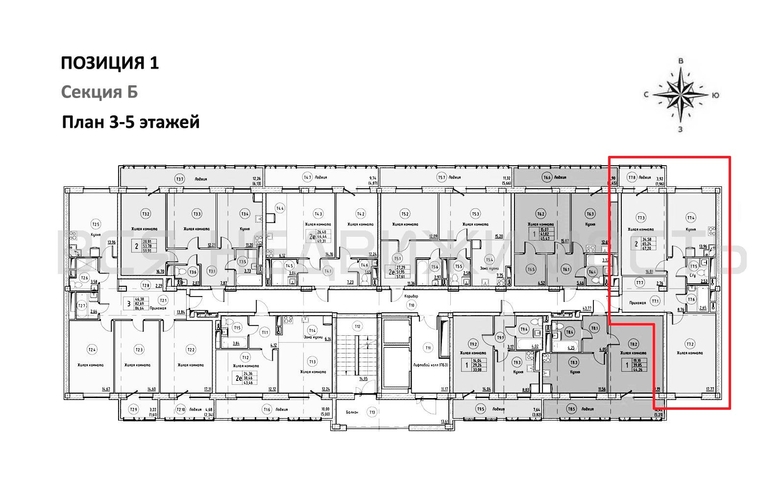 2-комнатная квартира, 67.2кв.м - изображение 1