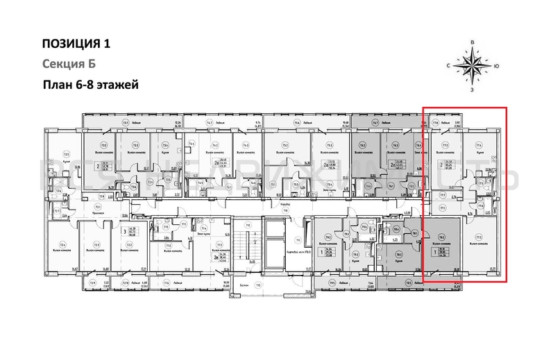 2-комнатная квартира, 67.2кв.м - изображение 1
