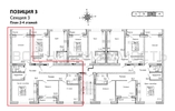 3-комнатная квартира, 106.1кв.м - изображение 2