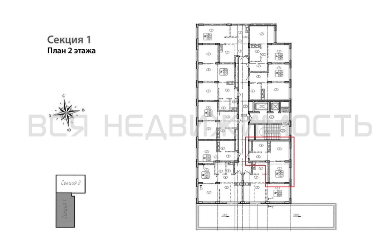 1-комнатная квартира, 34.6кв.м - изображение 1
