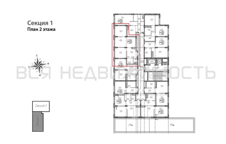 1-комнатная квартира, 36кв.м - изображение 1