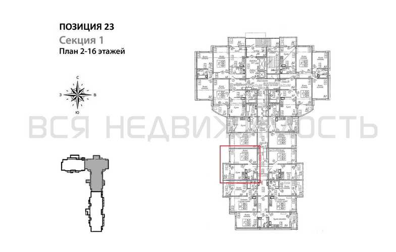 1-комнатная квартира, 35.9кв.м - изображение 1