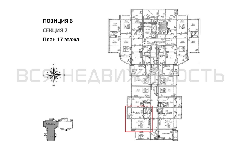 1-комнатная квартира, 37.1кв.м - изображение 1