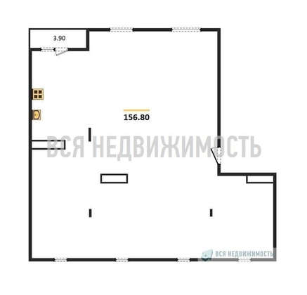 4-комнатная квартира, 156.8кв.м 4-комнатная квартира, 156.8кв.м - изображение