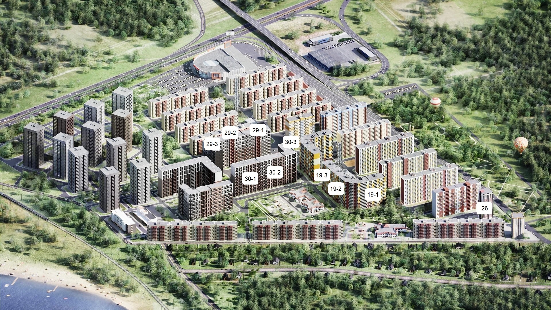 План "ЖК Боровое"