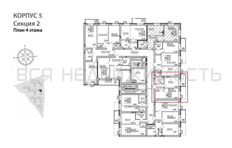 1-комнатная квартира, 36кв.м - изображение 1