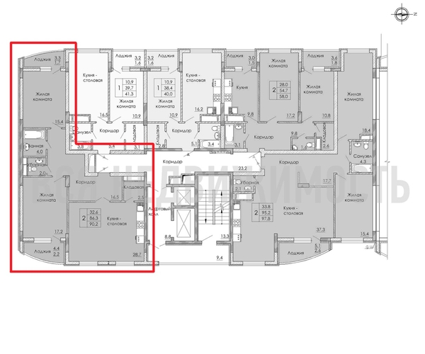 2-комнатная квартира, 90.2кв.м - изображение 1