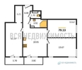 3-комнатная квартира, 79.13кв.м - изображение 1 3-комнатная квартира, 79.13кв.м - изображение 1