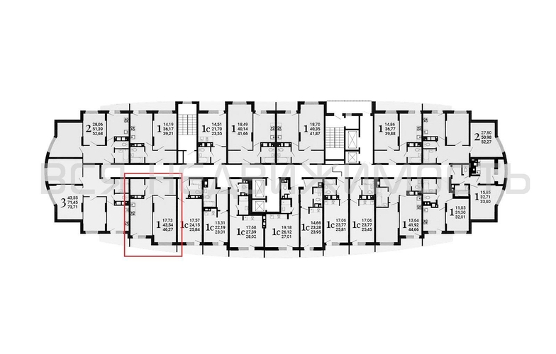 1-комнатная квартира, 48кв.м - изображение 1