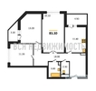 3-комнатная квартира, 83.3кв.м - изображение 1