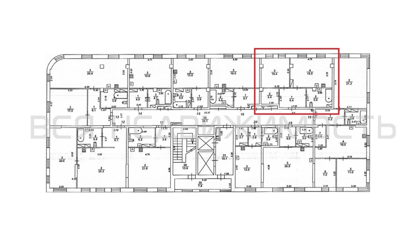 1-комнатная квартира, 41.6кв.м - изображение 1