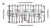 1-комнатная квартира, 42.11кв.м - изображение 2